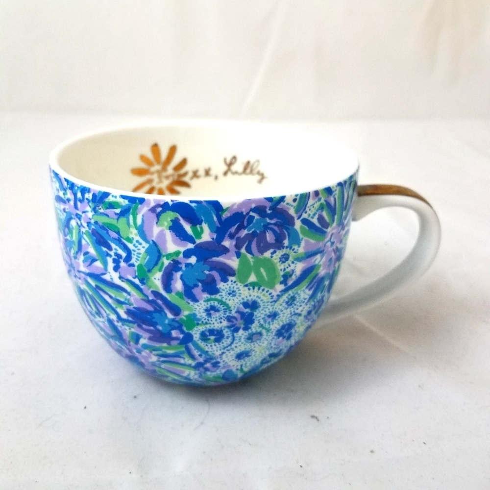 Lilly Pulitzer Tea Cup 12 Oz. High Manetenance